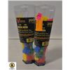 Image 1 : 2 PACKS OF 100 ASSORTED ZIP TIES