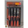 Image 1 : 4 PC WOOD CHISEL SET