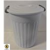 Image 1 : STERILITE 24 QT UTILITY GARBAGE CAN WHITE