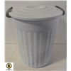 Image 1 : STERILITE 24 QT UTILITY GARBAGE CAN WHITE