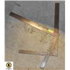 Image 1 : TWO CARPENTERS SQUARES 16? X 24?