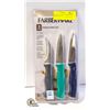 Image 2 : NEW SEALED 3 PIECE FARBERWARE PARING KNIFE SET