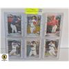 6 FIRST BOWMAN BASEBALL CARDS