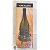 Image 1 : HOME ACCENTS WINE BOTTLE TEA-LIGHT HOLDER