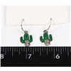 NEW RHINESTONE DROP CACTUS EARRINGS