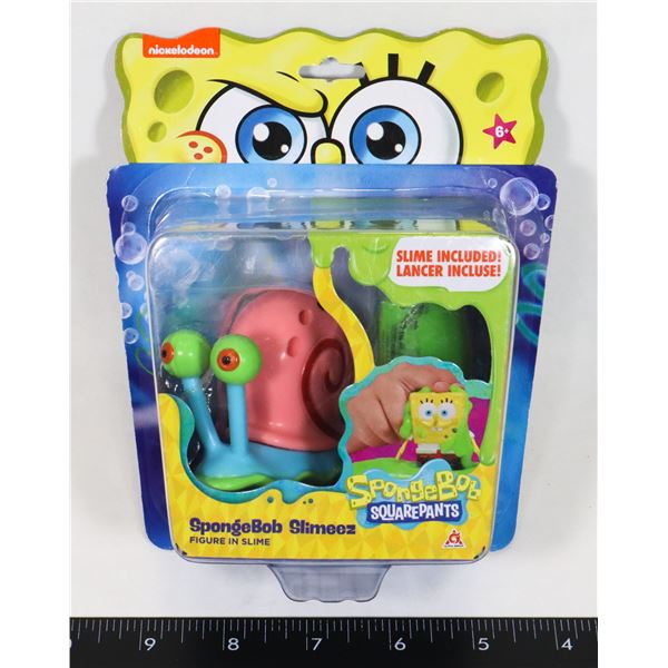 NEW SPONGEBOB SLIMEEZ  GARY  FIGURE