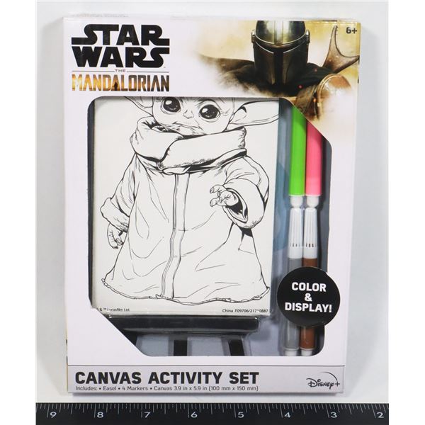 NEW STAR WARS CANVAS ACTIVITY SET