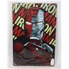 NEW 12" X 8" ART METAL SIGN "IRON MAN"