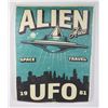 NEW ALIENS AREA CANVAS PRINT (SPACE TRAVEL)