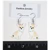 Image 1 : NEW CHIHUAHUA DROP EARRINGS