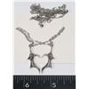 NEW 2PC COUPLES DRAGON WING NECKLACE SET