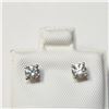 Image 1 : BZ1428-3 14K DIAMOND (0.4CT,SI1-2,G-H) EARRINGS
