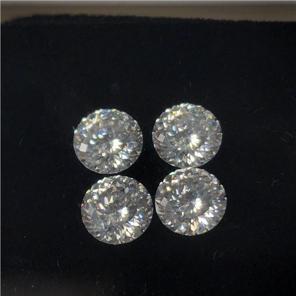 BZ1428-14 PACK OF 4 LASER CUT MOISSANITE (4CT)