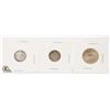 Image 1 : 3 SILVER COINS, 2 1967 ONE EARLY 1900'S
