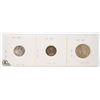 Image 2 : 3 SILVER COINS, 2 1967 ONE EARLY 1900'S