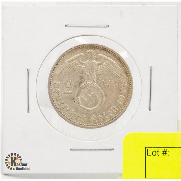 1939 HINDENBURG 2 GERMAN REICH