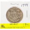 Image 1 : 1944 CANADIAN SILVER HALF DOLLAR