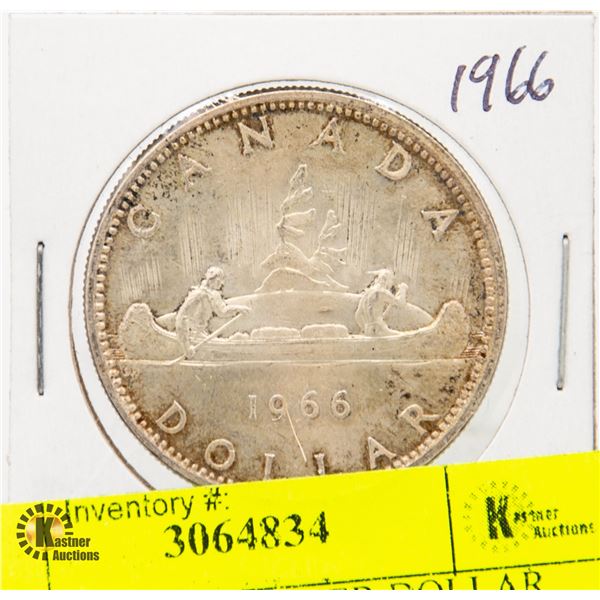 1966 CANADIAN SILVER DOLLAR