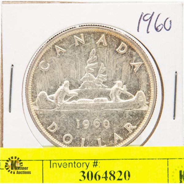 1960 CANADIAN SILVER DOLLAR