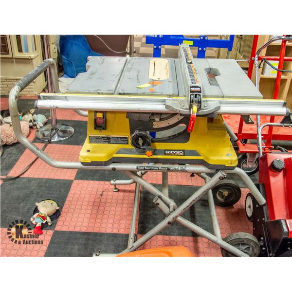 RIDGID TABLE SAW 10"