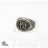 SILVER PLATED "STAR WARS" JEDI ORDER RING SIZE 1