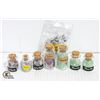 Image 1 : BUNDLE OF VARIOUS FLOURITE GEMSTONES IN JARS