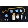 Image 1 : OPAL & OPALITE GEMSTONE & JEWELRY IN CLEAR CASE