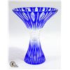 Image 1 : LARGE BOHEMIAN CRYSTAL VASE HAND CUT