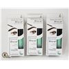 NEW 3 PACK OF BEAUTY LASH BROWS UP STYLE & PROTECT