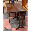 Image 1 : FOLDING WOODEN TABLE APPROX H-23.5"