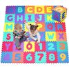 Image 1 : NEW CLICK N PLAY FOAM PUZZLE MAT WITH REMOVEABLE