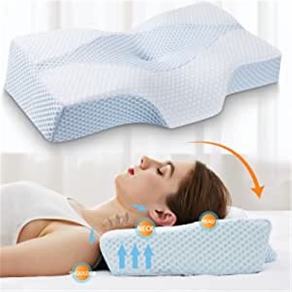 NEW MKICESKY CONTOUR MEMORY FOAM PILLOW