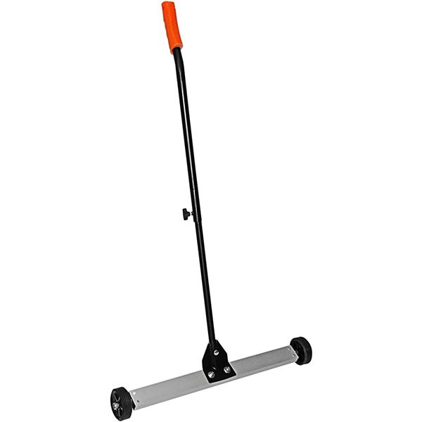 NEW TOOLTECH 24  ROLLING PICK-UP MAGNETIC SWEEPER