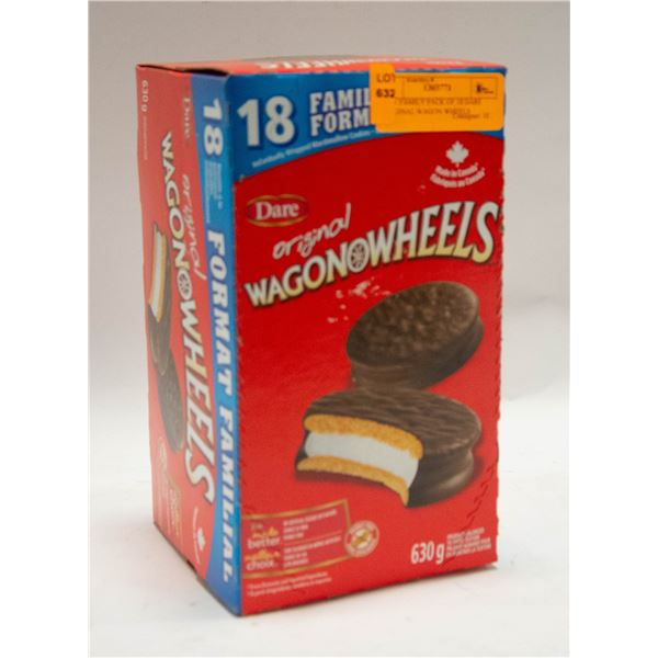 NEW FAMILY PACK OF 18 DARE ORIGINAL WAGON WHEELS