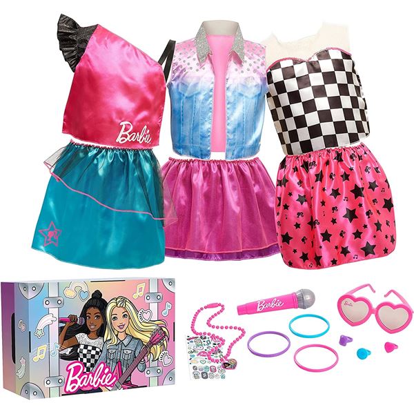 NEW JUST PLAY BARBIE DRESS UP TRUNK