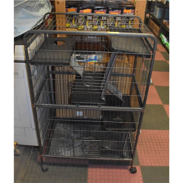 FERRET TOLLING HABITAT CAGE