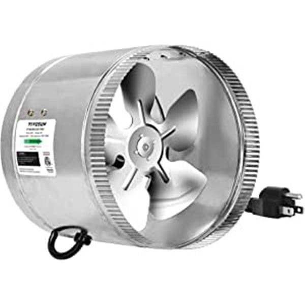 NEW VIVOSUN INLINE DUCT BOOSTER FAN 8 INCH