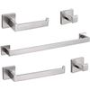 Image 1 : NEW TURS 5 PIECE BRUSHED NICKEL BATHROOM SET