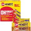 NEW CASE OF 15 OH HENRY! FULL SIZE CHOCOLATE BARS