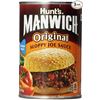 NEW CASE OF 24 ORIGINAL HUNTS MANWICH 398ML PER