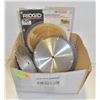 Image 1 : BOX WITH SIX - 10 INCH SAW BLADES INCL. 60