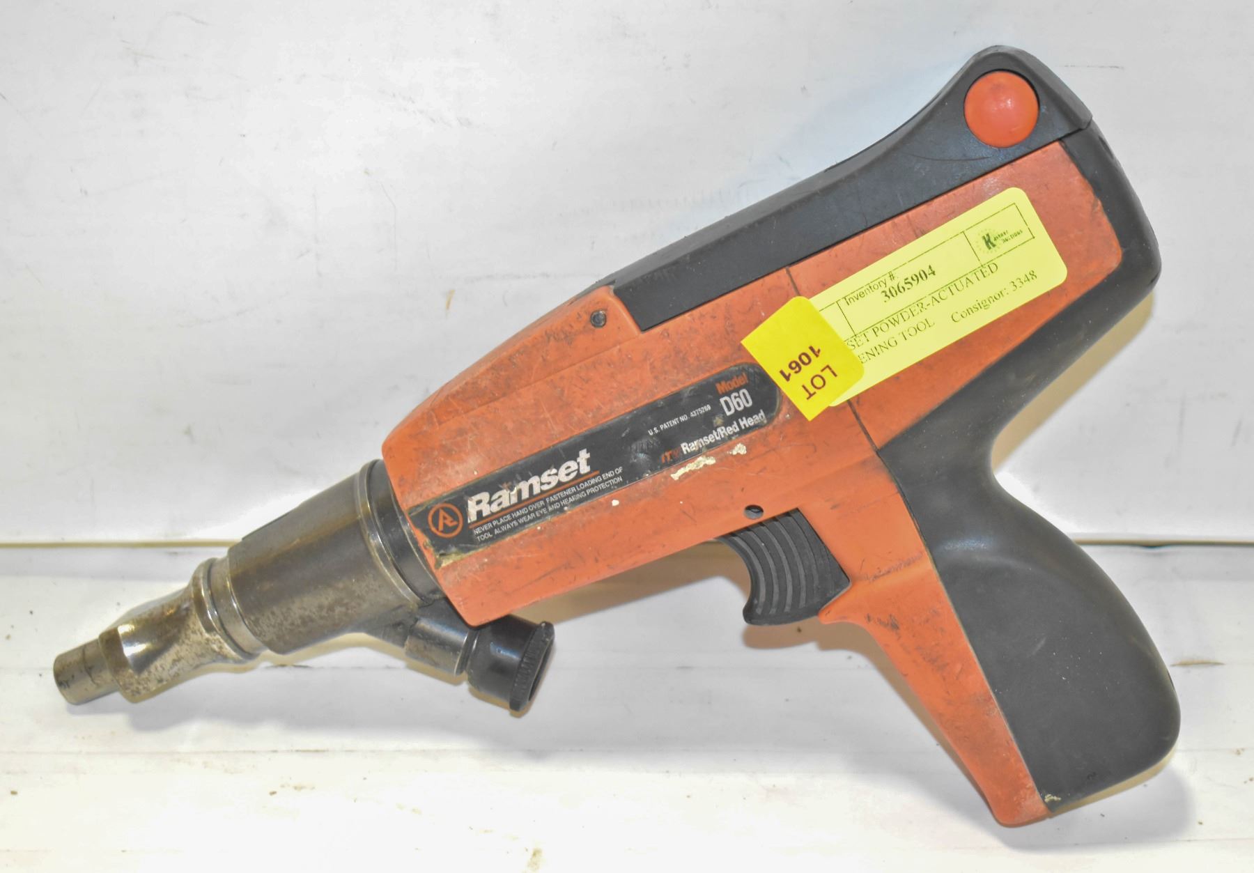 RAMSET POWDER-ACTUATED FASTENING TOOL