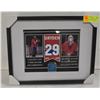 Image 1 : FRAMED KEN DRYDEN WITH MONTREAL FORUM SEAT