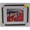 Image 1 : FRAMED THEO FLEURY AUTOGRAPH STANLEY CUP PHOTO