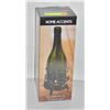 Image 1 : HOME ACCENTS WINE BOTTLE TEA-LIGHT HOLDER