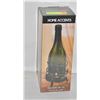 Image 1 : HOME ACCENTS WINE BOTTLE TEA-LIGHT HOLDER