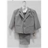 Image 1 : NEW WITH TAGS BOYS SIZE 2 (2T) 5 PIECE GRAY TUXEDO