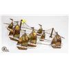 Image 1 : VINTAGE WATER COPPER WALL ART - BOATS AND