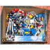 Image 1 : BOX FULL OF LEGO WITH LEGO BOOKS - LOTS