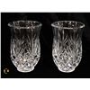 Image 1 : SET OF 2 CRYSTAL MULTI-USE VASE/DECOR